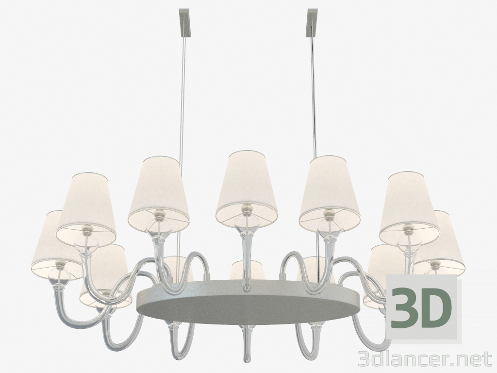 Modelo 3d candelabro VOGUE - preview