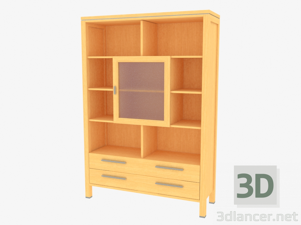 3d model Mueble estante - vista previa