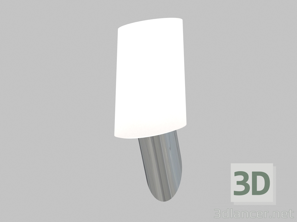 modello 3D Sconce Muro (808610) bianco - anteprima