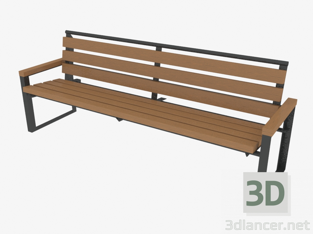 3D Modell Sitzbank (8003) - Vorschau