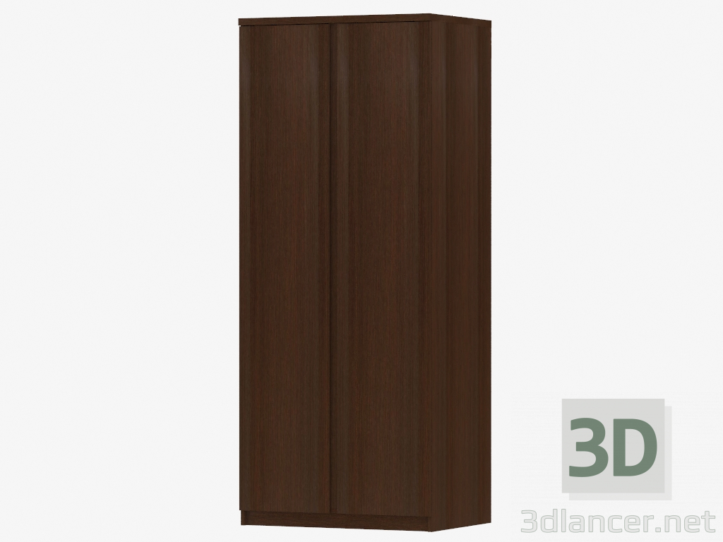 3d model 2D wardrobe (TYPE 20) - preview