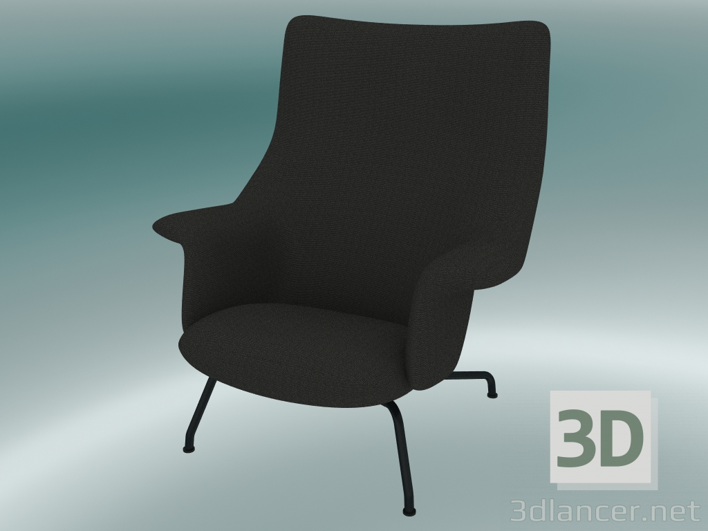 Modelo 3d Espreguiçadeira Doze (Ocean 3, Antracite Black) - preview