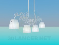 Flat chandelier