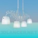 3d model Flat chandelier - preview