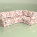 3d model Corner sofa Auckland - preview