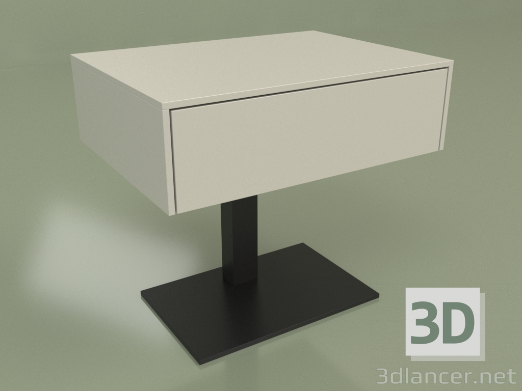 3d model Mesita de noche CN 250 (Fresno) - vista previa