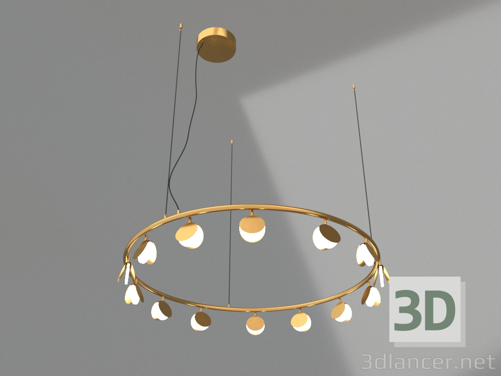 Modelo 3d Lustre suspenso (7357) - preview