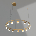 3d model Hanging chandelier (7357) - preview