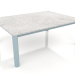 3D Modell Couchtisch 70×94 (Blaugrau, DEKTON Kreta) - Vorschau