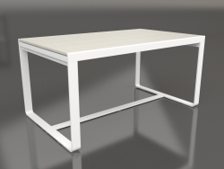 Table à manger 150 (DEKTON Danae, Blanc)