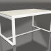 modèle 3D Table à manger 150 (DEKTON Danae, Blanc) - preview