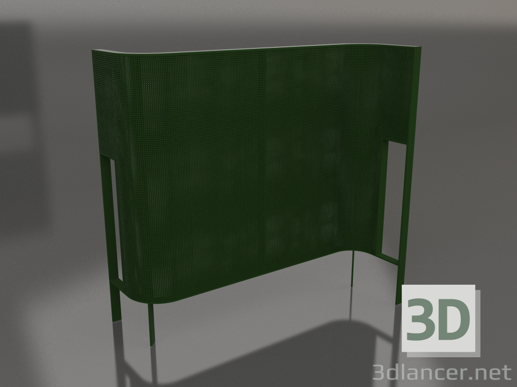 3d model Partición (verde botella) - vista previa