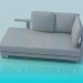 3d model Sofa - preview