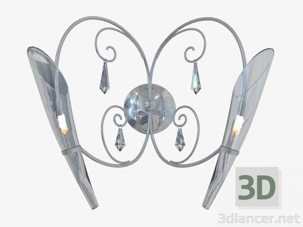 modello 3D Sconce Scarabeo (755624) - anteprima