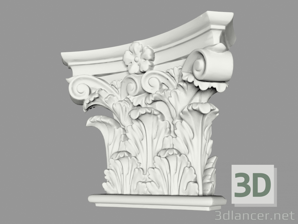 3d model Capital (Ш32) - vista previa