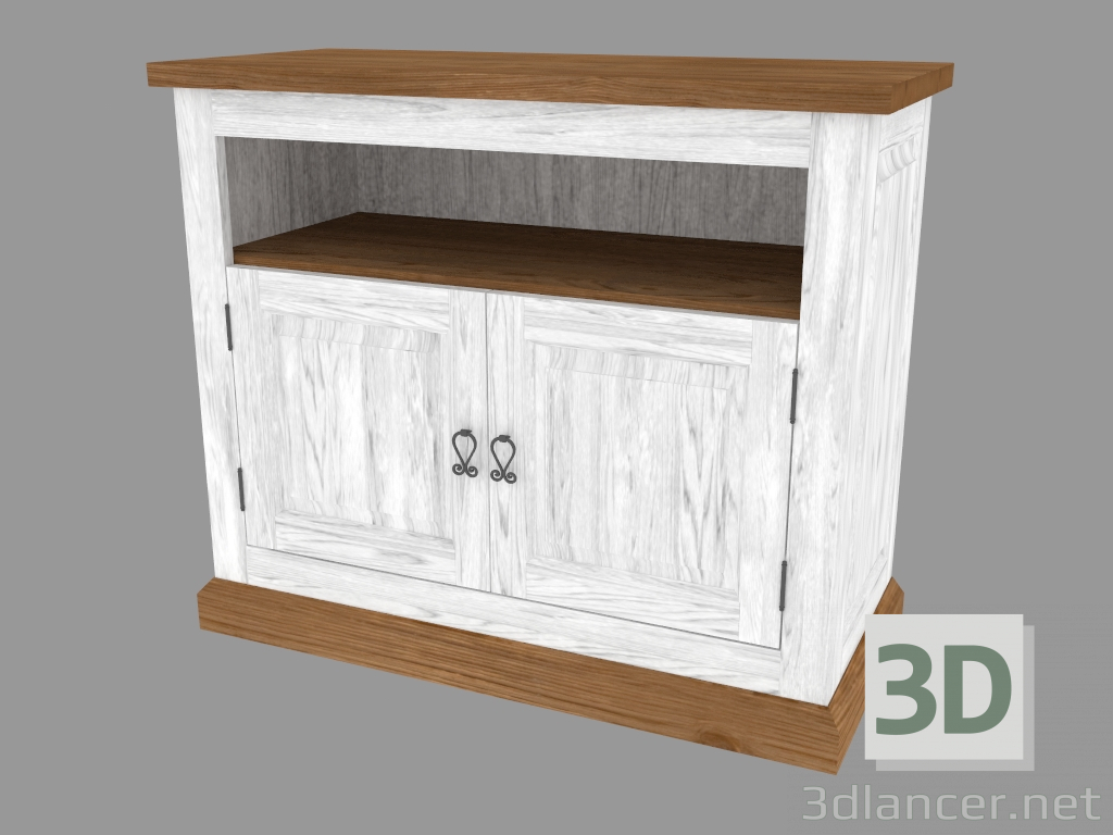 modello 3D TV Stand RTV2 (PRO.051.XX 94x83x42cm) - anteprima