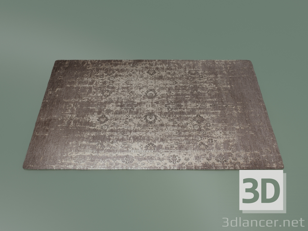 modèle 3D Entrée de tapis (S127, argent) - preview