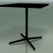 3d model Square table 5509, 5529 (H 74 - 69x69 cm, Black, V39) - preview