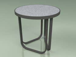 Side table 008 (Metal Smoke, Gres Fog)