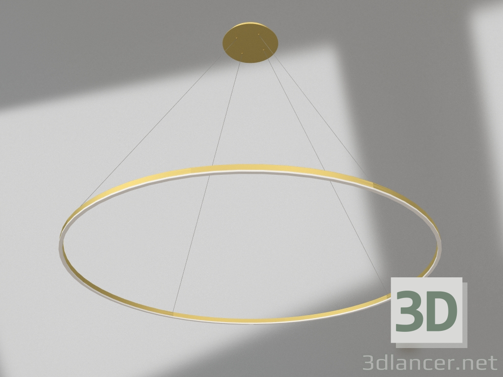 Modelo 3d Suspensão Thor fosco ouro d150 (08218,33) - preview