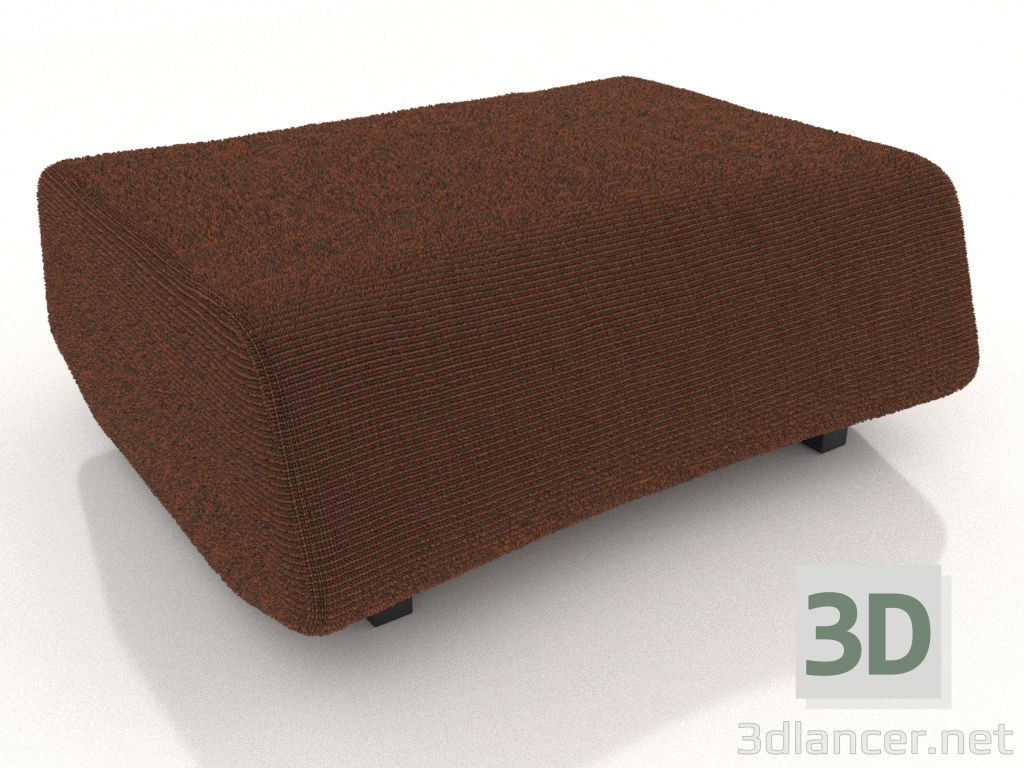 3D Modell Pouf - Vorschau