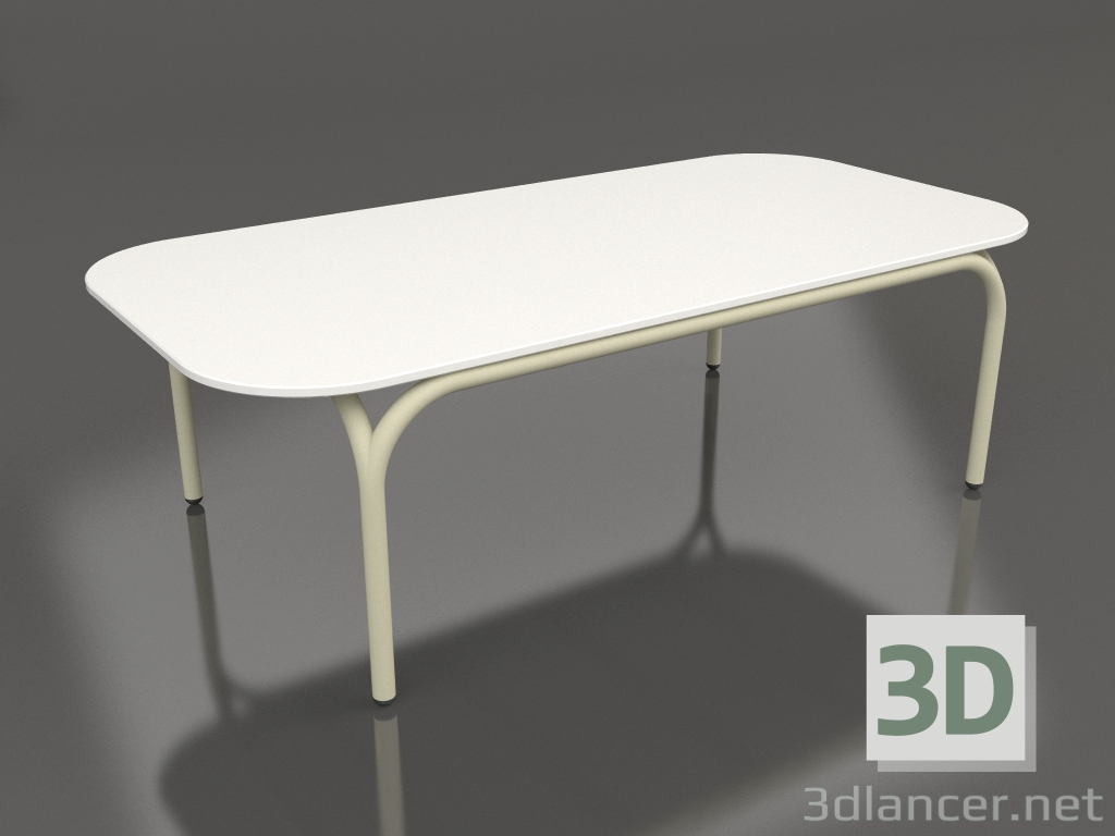 modèle 3D Table basse (Or, DEKTON Zenith) - preview