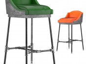 IRON SCAFFOLD BAR STOOL (6 colors)