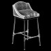 3d IRON SCAFFOLD BAR STOOL (6 colors) model buy - render