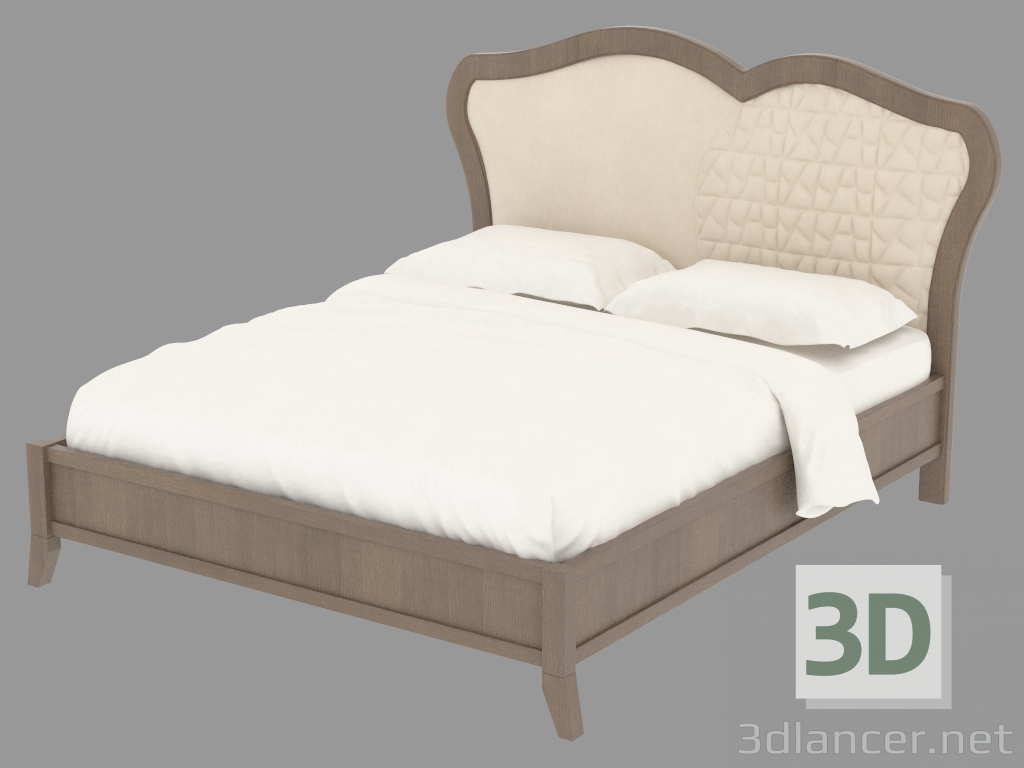 3D Modell Doppelbett L2IMONL - Vorschau