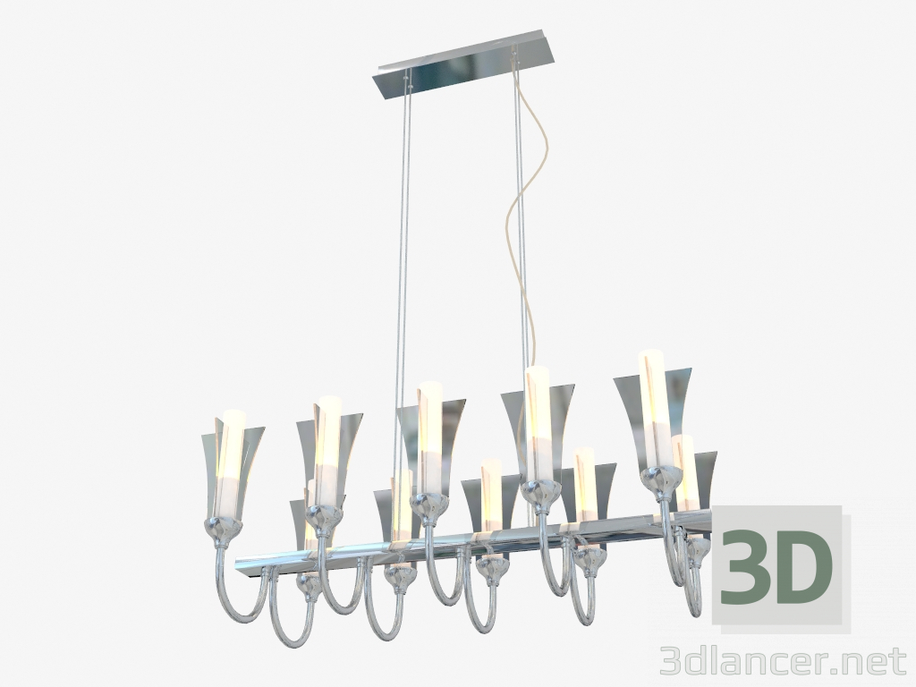 3d model Chandelier pendant Owio (757104) - preview