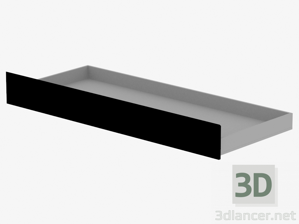 3d model Cajón con ruedas (TIPO LASZ02) - vista previa