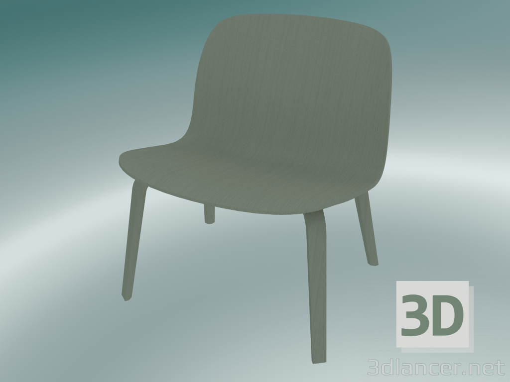 3d model Silla para descanso Visu (Dusty Green) - vista previa