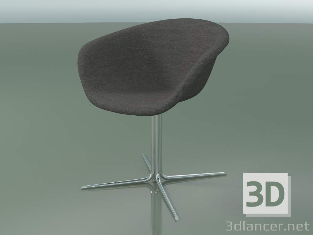 3d model Silla 4235 (4 patas, giratoria, con tapizado f-1221-c0134) - vista previa