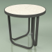 Modelo 3d Mesa lateral 008 (Metal Smoke, Gres Ivory) - preview