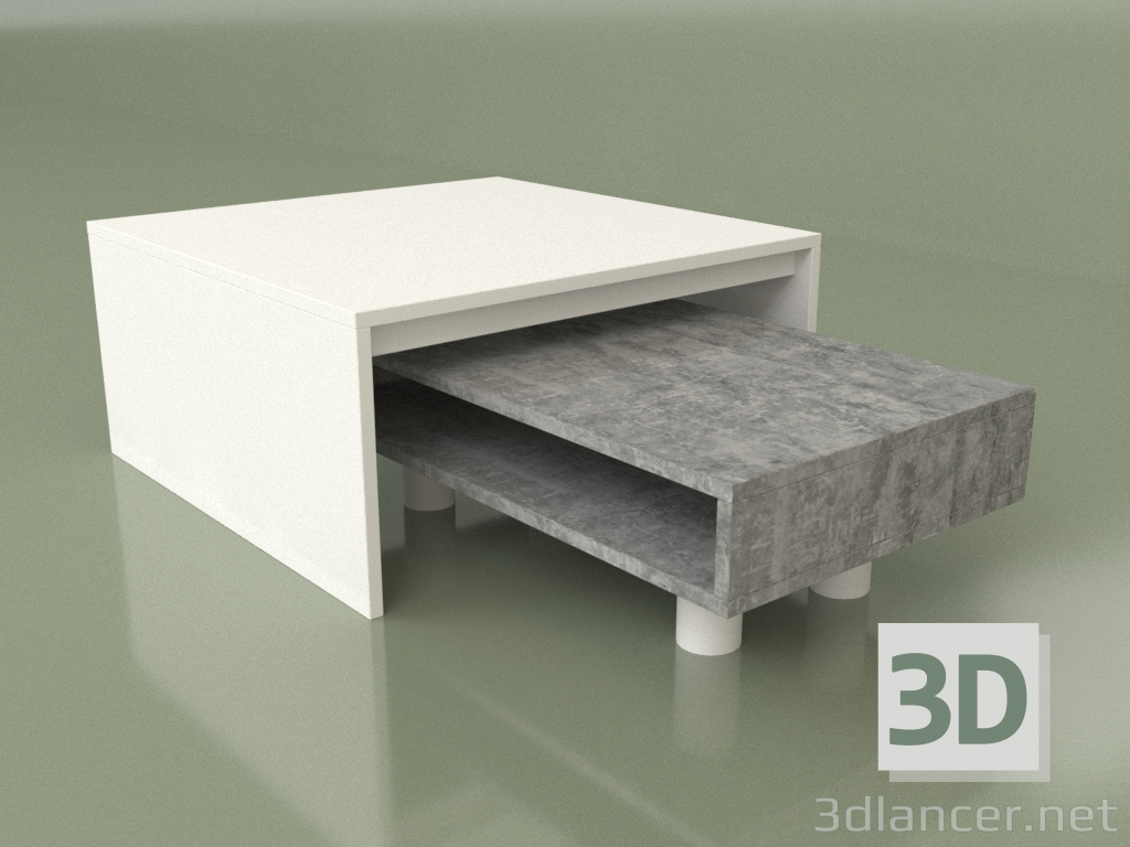 3D Modell Couchtisch-Set (30452) - Vorschau