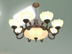 Hanging chandelier 6051-8+3