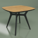 Modelo 3d Mesa de jantar Lars Oak (preta, 900x900) - preview