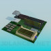 3D Modell Motherboard - Vorschau