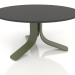 3d model Coffee table Ø80 (Olive green, DEKTON Domoos) - preview