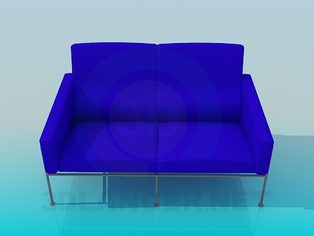 3D Modell Sofa - Vorschau