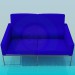 3D Modell Sofa - Vorschau