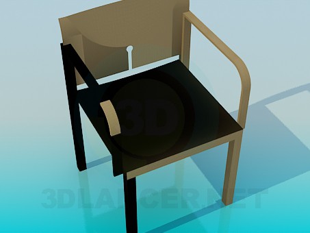 3d model Silla - vista previa