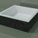 3d model Lavabo sobre encimera (01R121301, Nero Assoluto M03, L 48, P 48, H 16 cm) - vista previa