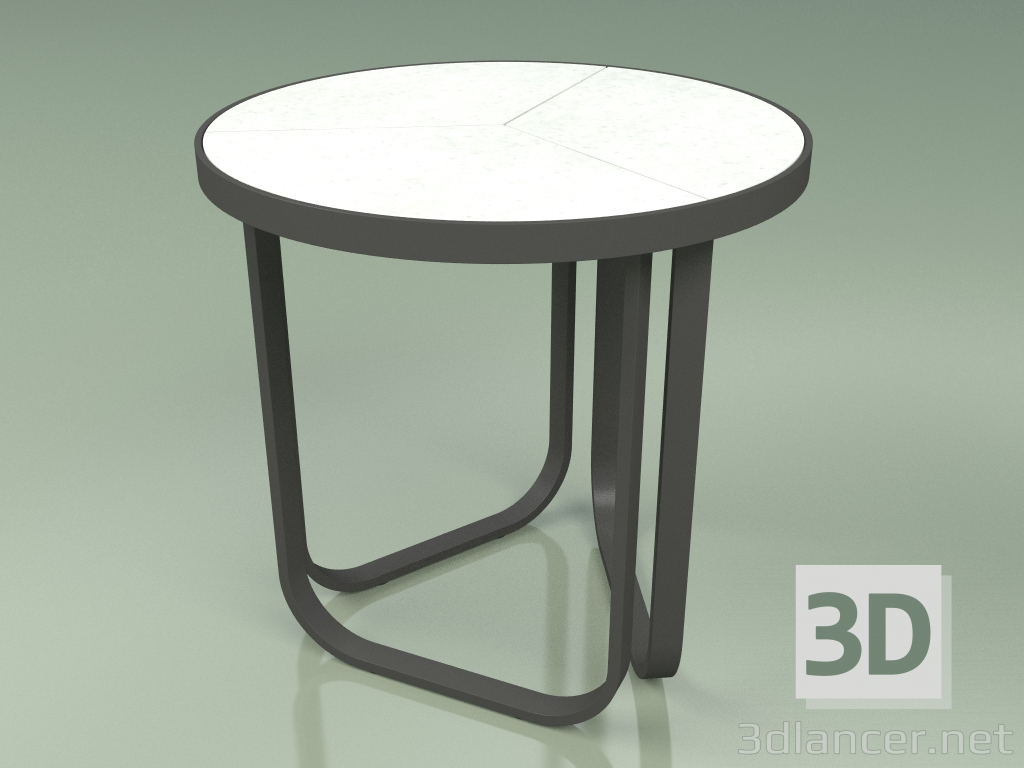 3d model Mesa auxiliar 008 (Metal Smoke, Glazed Gres Ice) - vista previa