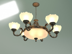 Hanging chandelier 6051-6+3