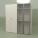 3d model Wardrobe 4 doors GL 140 C (Ash) - preview