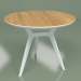 3d model Dining table Glat Oak (white, 900) - preview