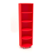 modello 3D Rack su ruote TM 09 (D=503х1560, rosso) - anteprima