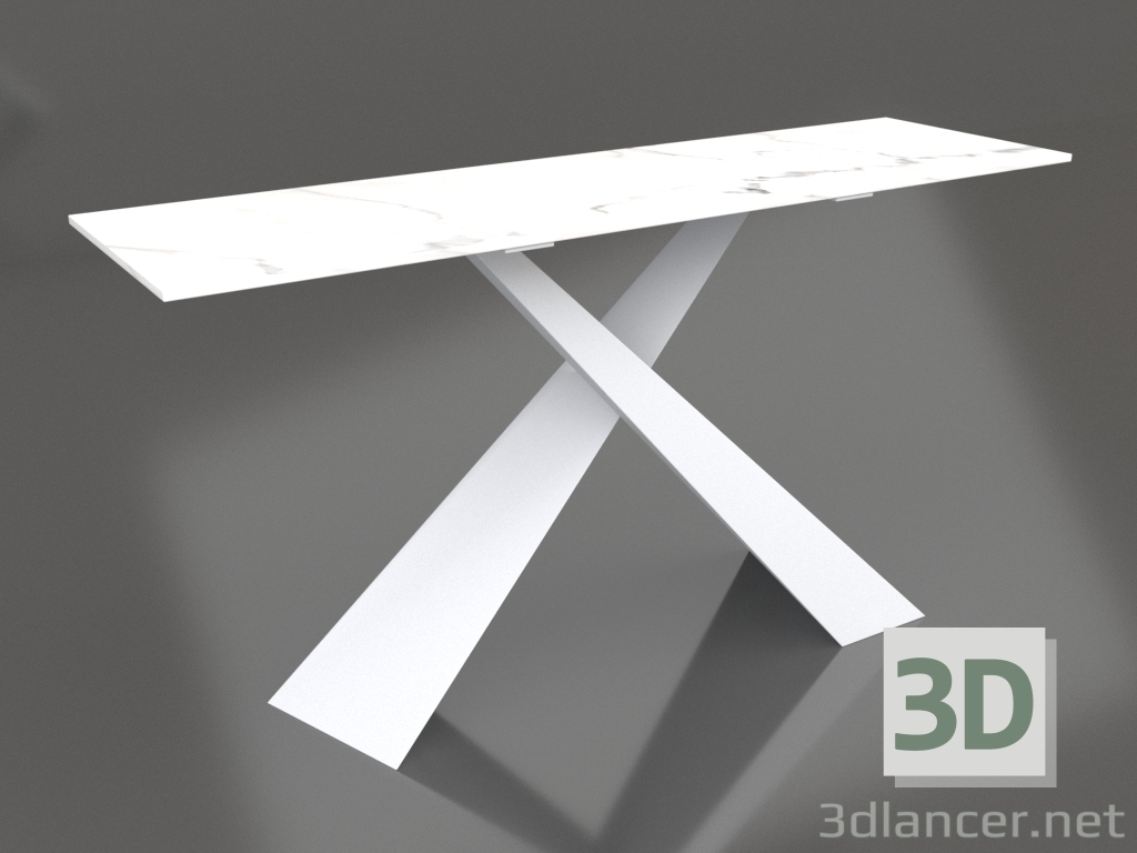 3d model Console Fiord (140) (white ceramic) - preview