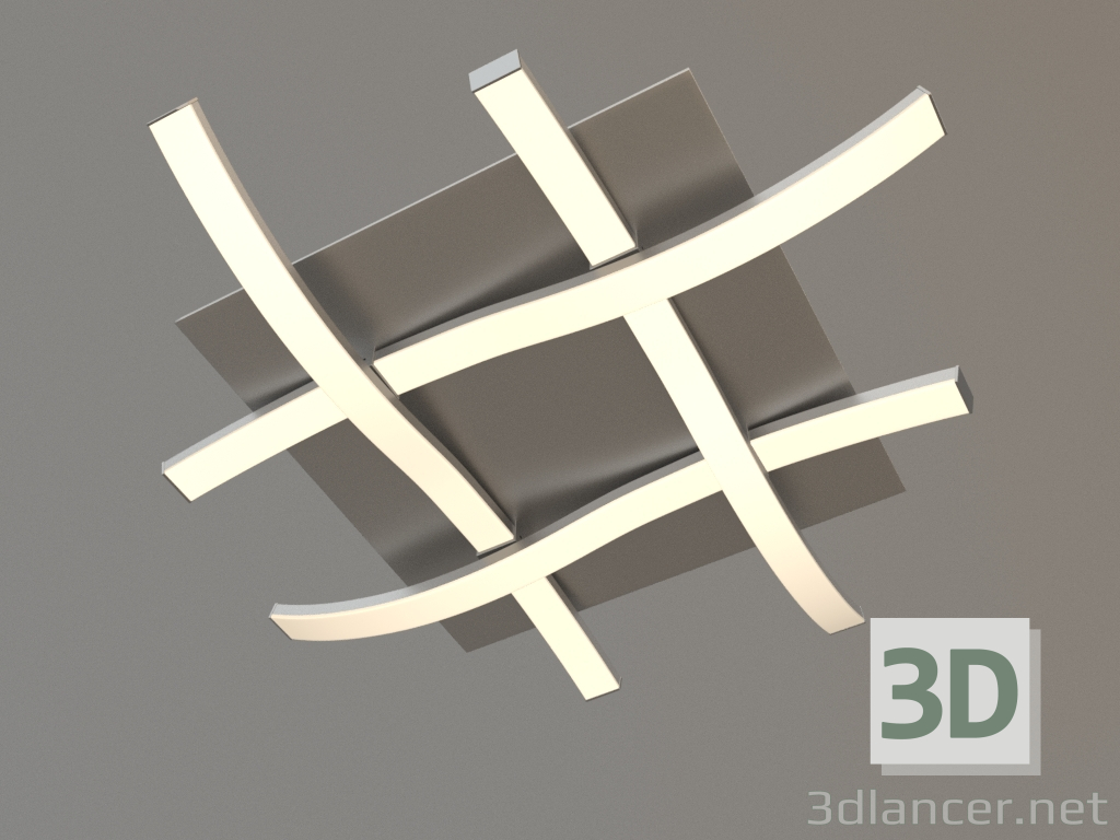 Modelo 3d lustre de teto (6004) - preview